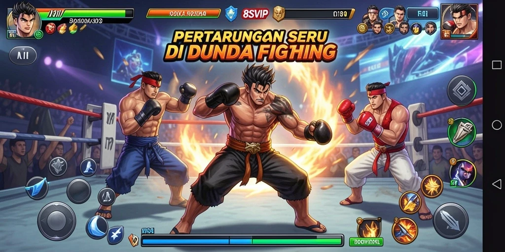 Pengalaman gameplay seru dan intens di 8SVIP