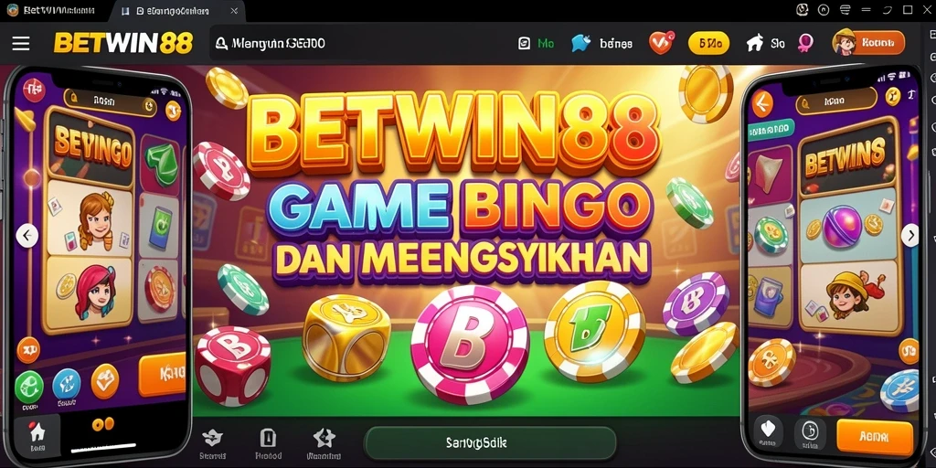 Tampilan menarik dan gameplay seru pada Bingo BETWIN88.