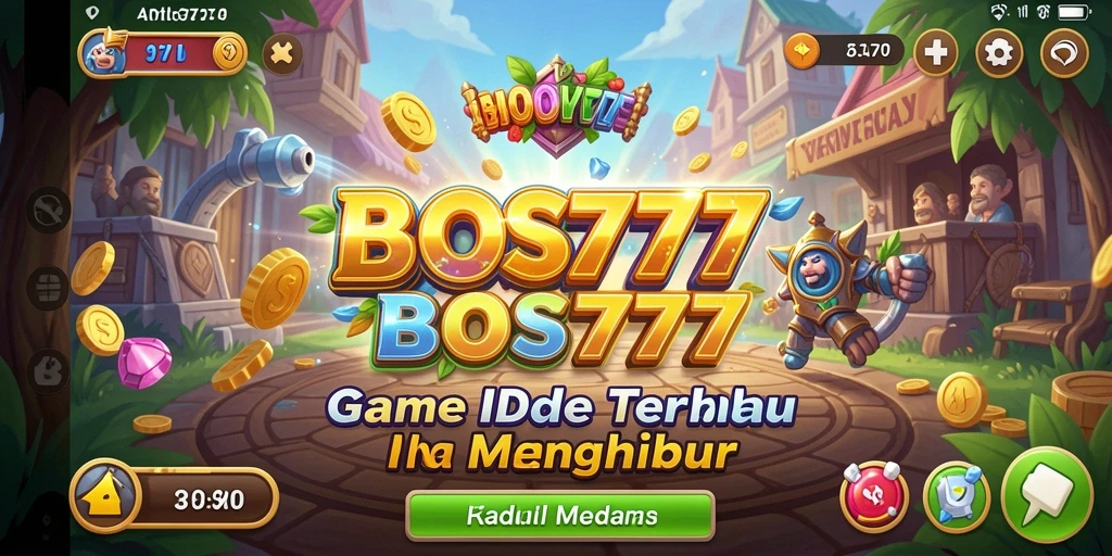 Tampilan gameplay BOS777 yang menawan dan interaktif.